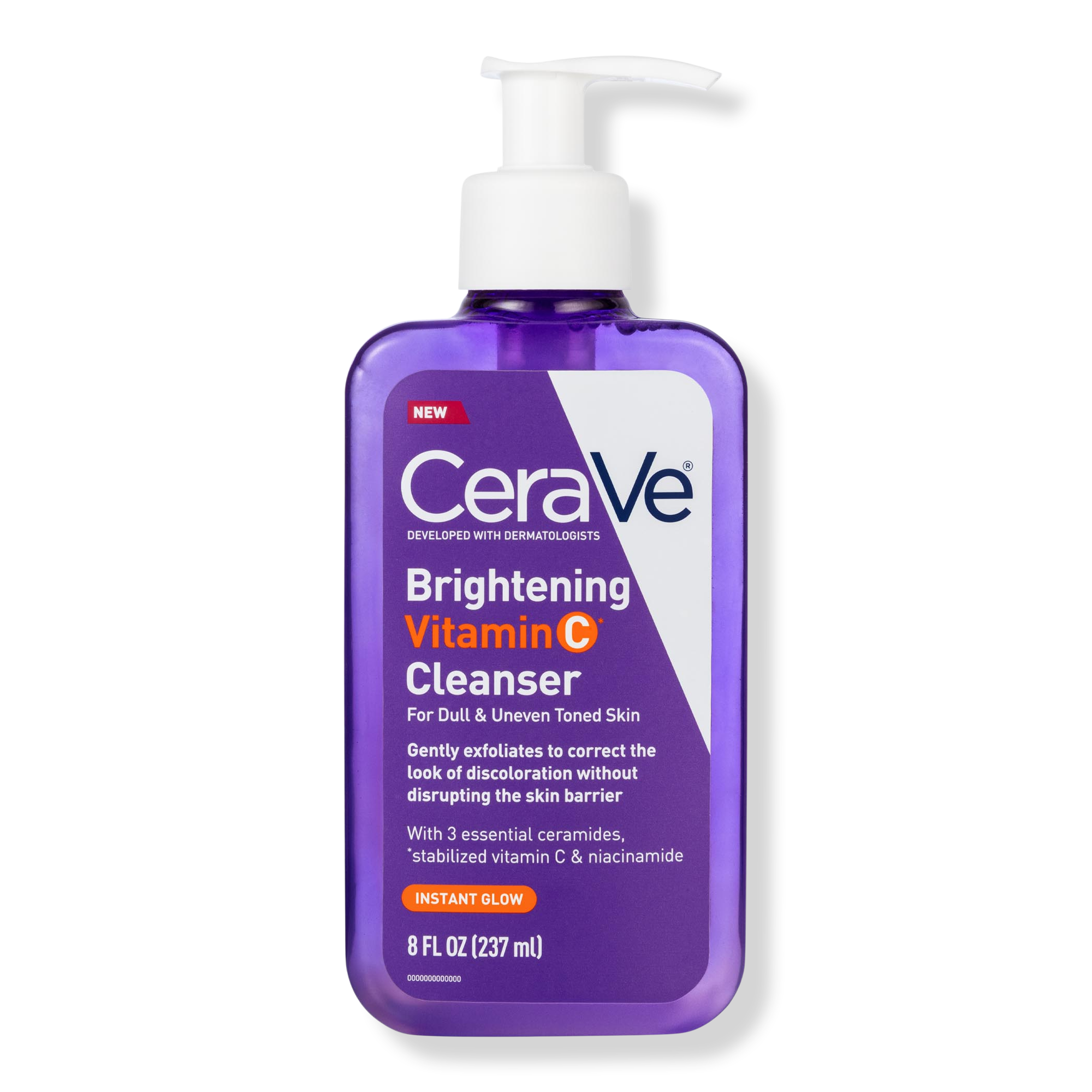 CeraVe Brightening Vitamin C Cleanser for Dull & Uneven Skin Tone #1