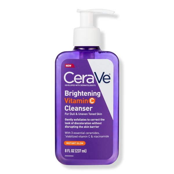 CeraVe Brightening Vitamin C Cleanser for Dull & Uneven Skin Tone #1