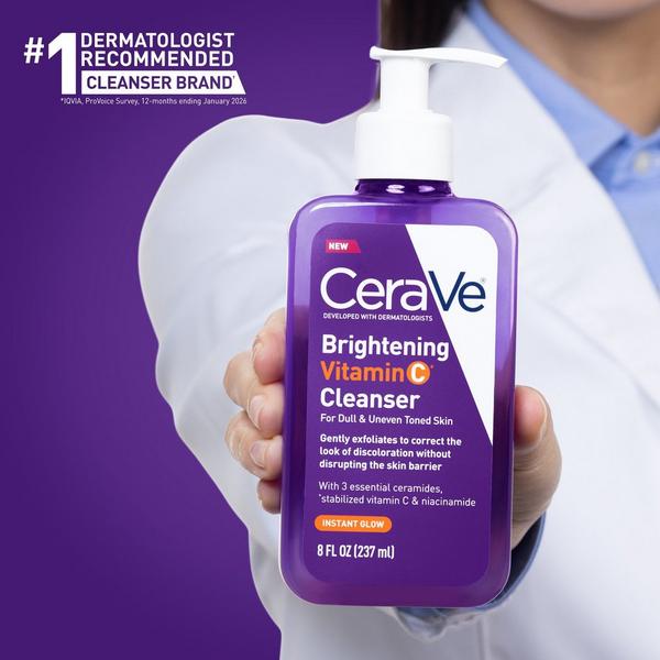CeraVe Brightening Vitamin C Cleanser for Dull & Uneven Skin Tone #4