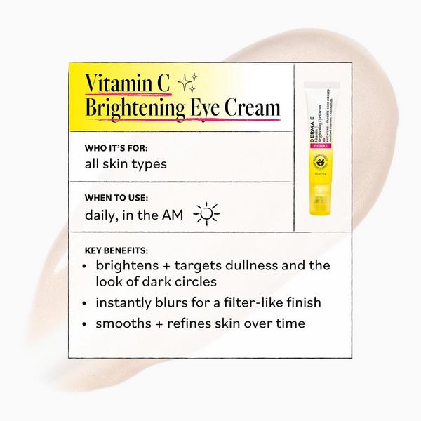 DERMA E Vitamin C Brightening Eye Cream #4