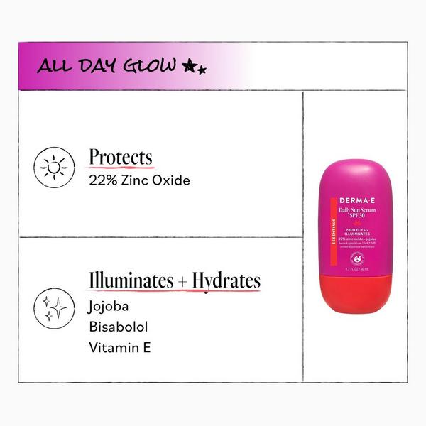 DERMA E Daily Sun Serum SPF 30 Mineral Sunscreen #5