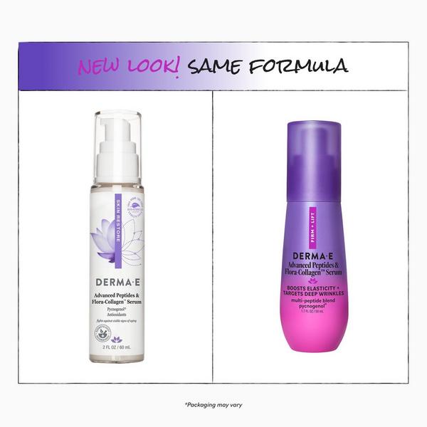DERMA E Advanced Peptides and Flora-Collagen Serum #7