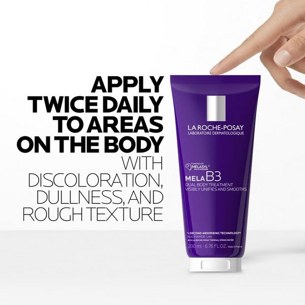 La Roche-Posay Mela B3 Dual Body Treatment Visibly Unifies & Smooths Skin #4