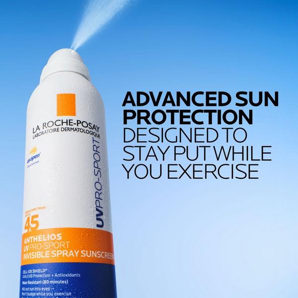 La Roche-Posay Anthelios UV Pro-Sport Invisible Spray Sunscreen SPF 45 #3