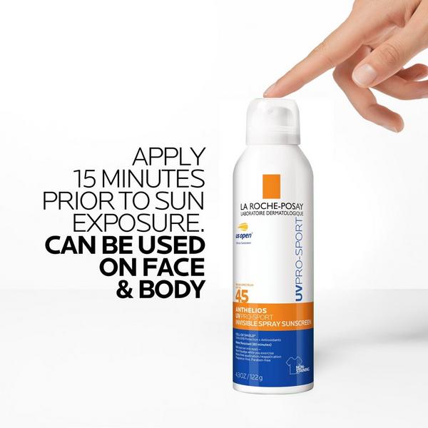 La Roche-Posay Anthelios UV Pro-Sport Invisible Spray Sunscreen SPF 45 #4