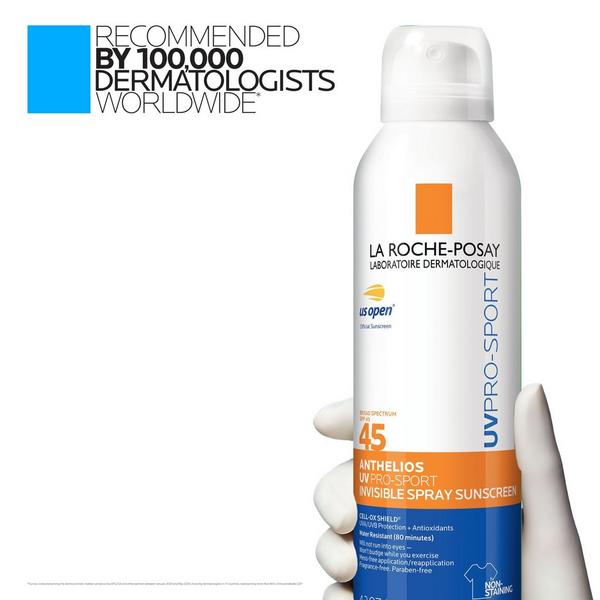 La Roche-Posay Anthelios UV Pro-Sport Invisible Spray Sunscreen SPF 45 #5