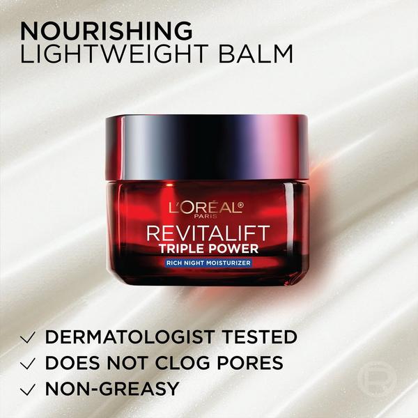 L'Oréal Revitalift Triple Power Rich Night Moisturizer #5