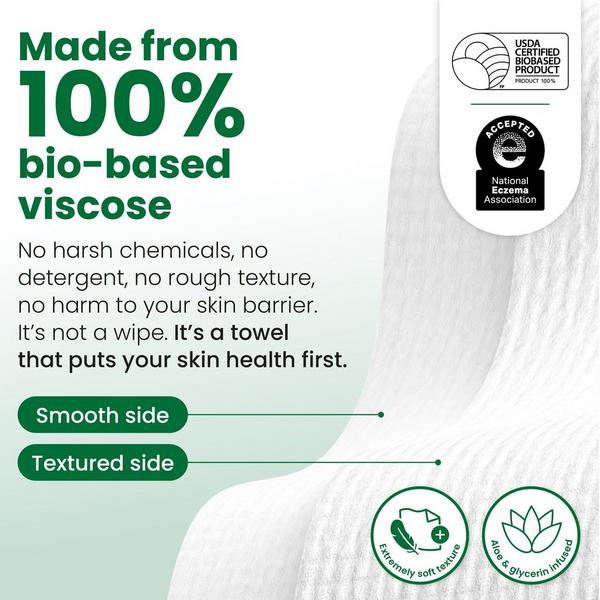 Clean Skin Club Clean Towels Sensitive Skin Disposable Face Towels #6