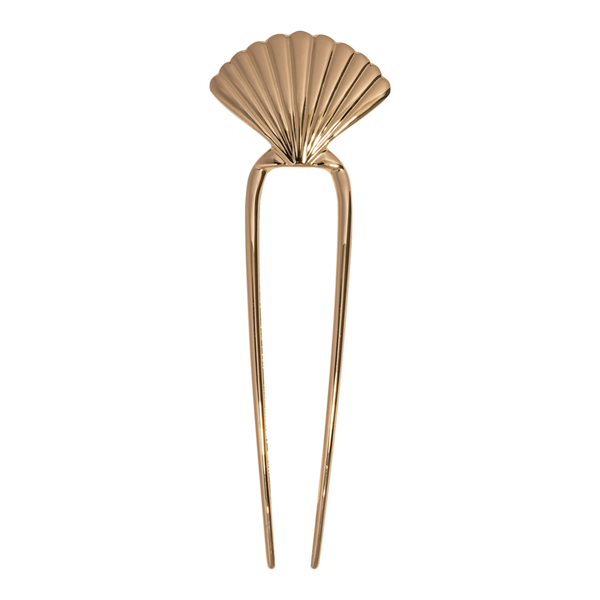 Kitsch Metal Clam Shell French Hair Pin #2