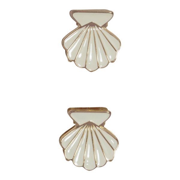 Kitsch Metal Clam Shell Hair Clip Set #2