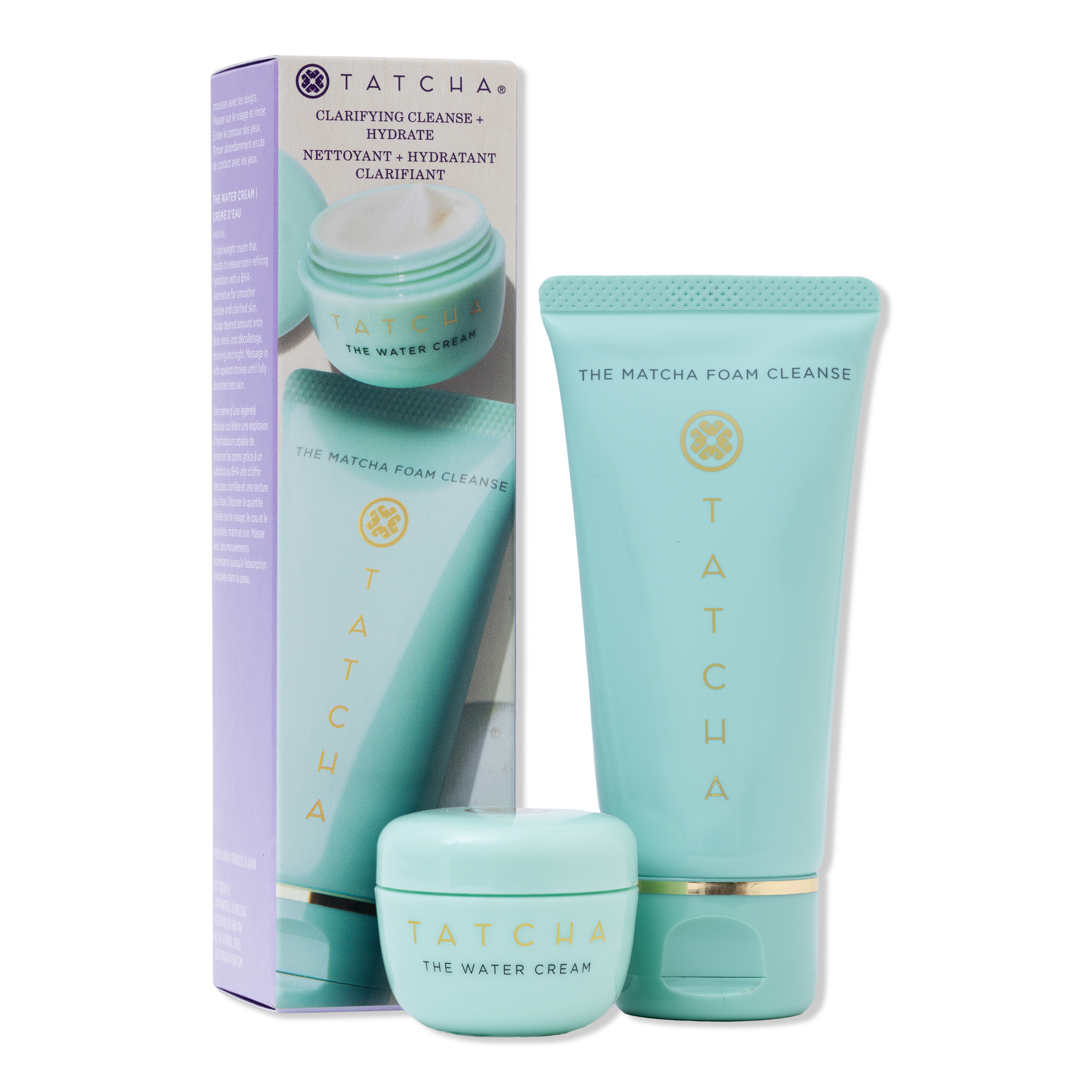 TATCHA Clarifying Cleanse + Hydrate Duo Set #1