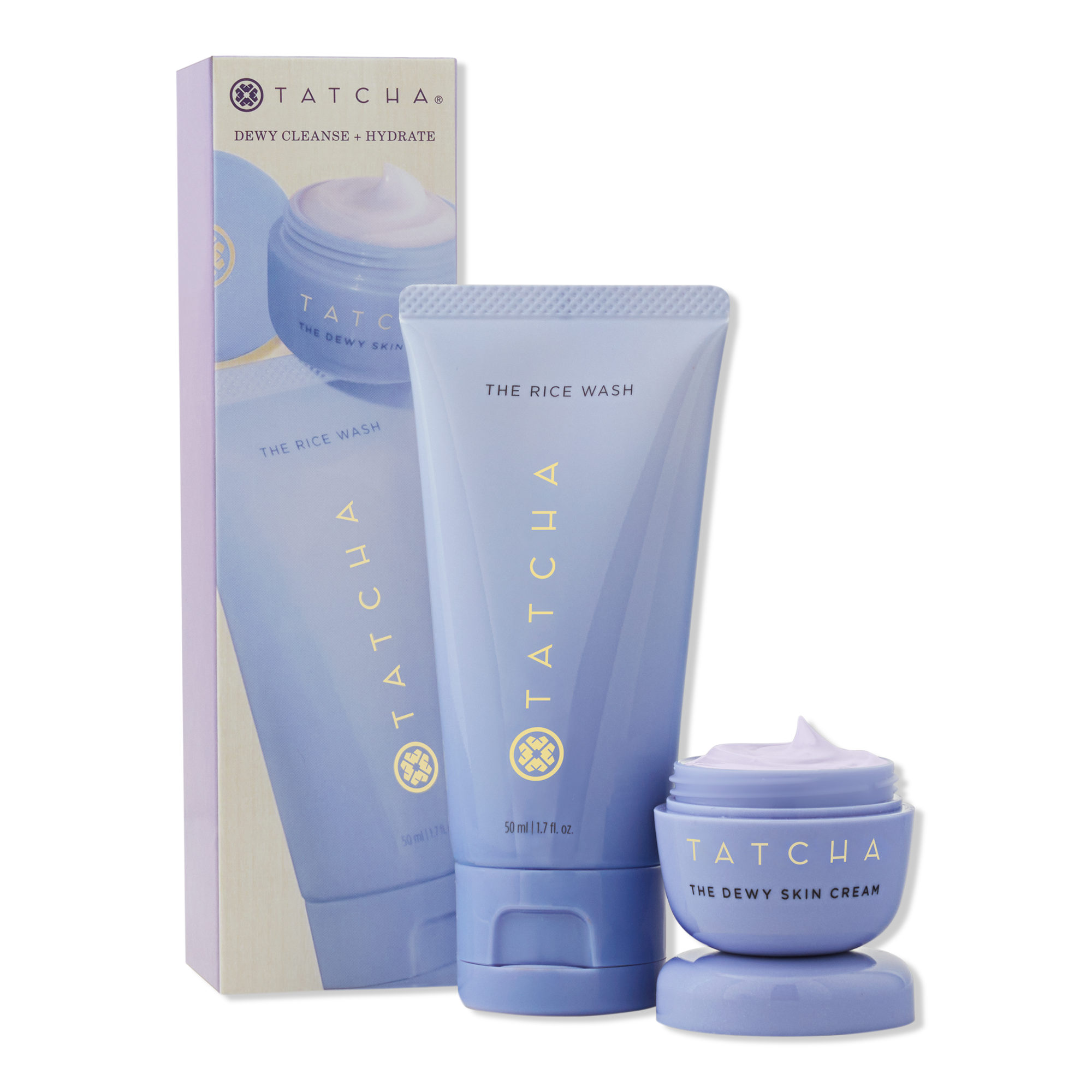 TATCHA Dewy Cleanse + Hydrate Duo Set #1