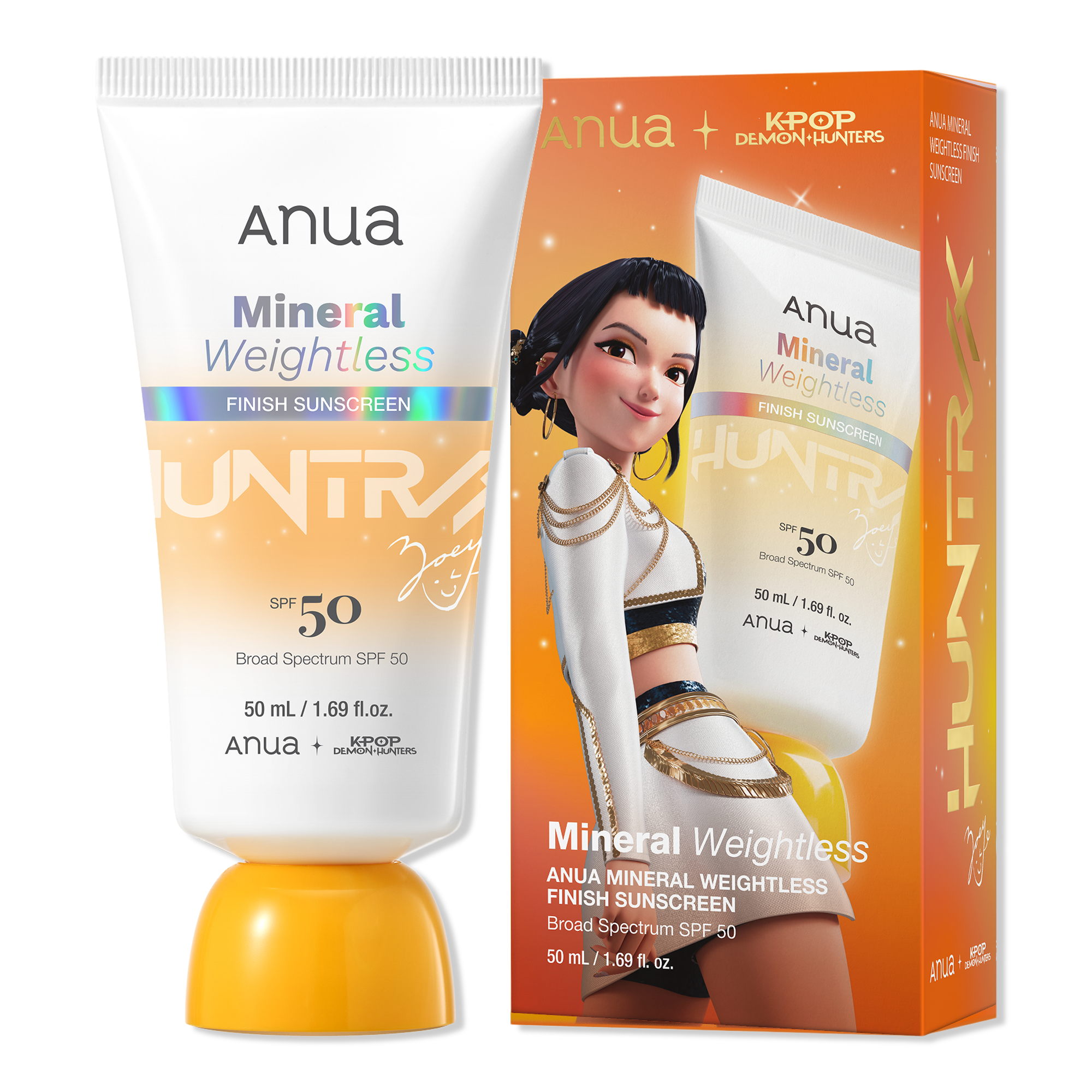 ANUA KPop Demon Hunters Mineral Weightless Finish Sunscreen #1