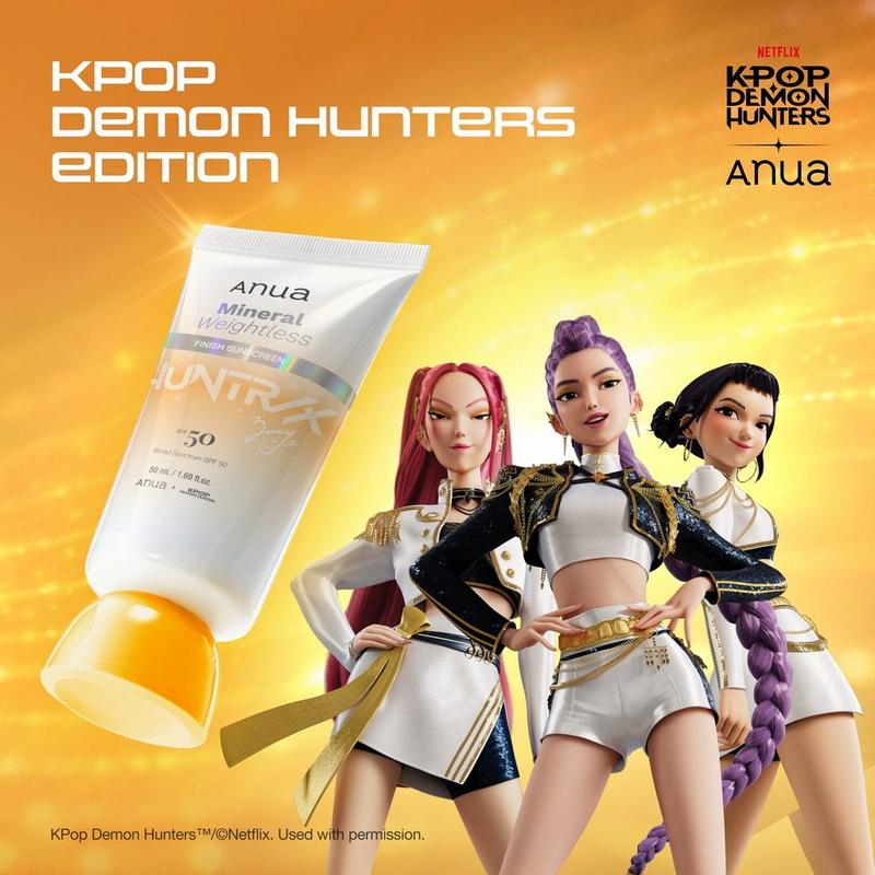 ANUA - KPop Demon Hunters Mineral Weightless Finish Sunscreen