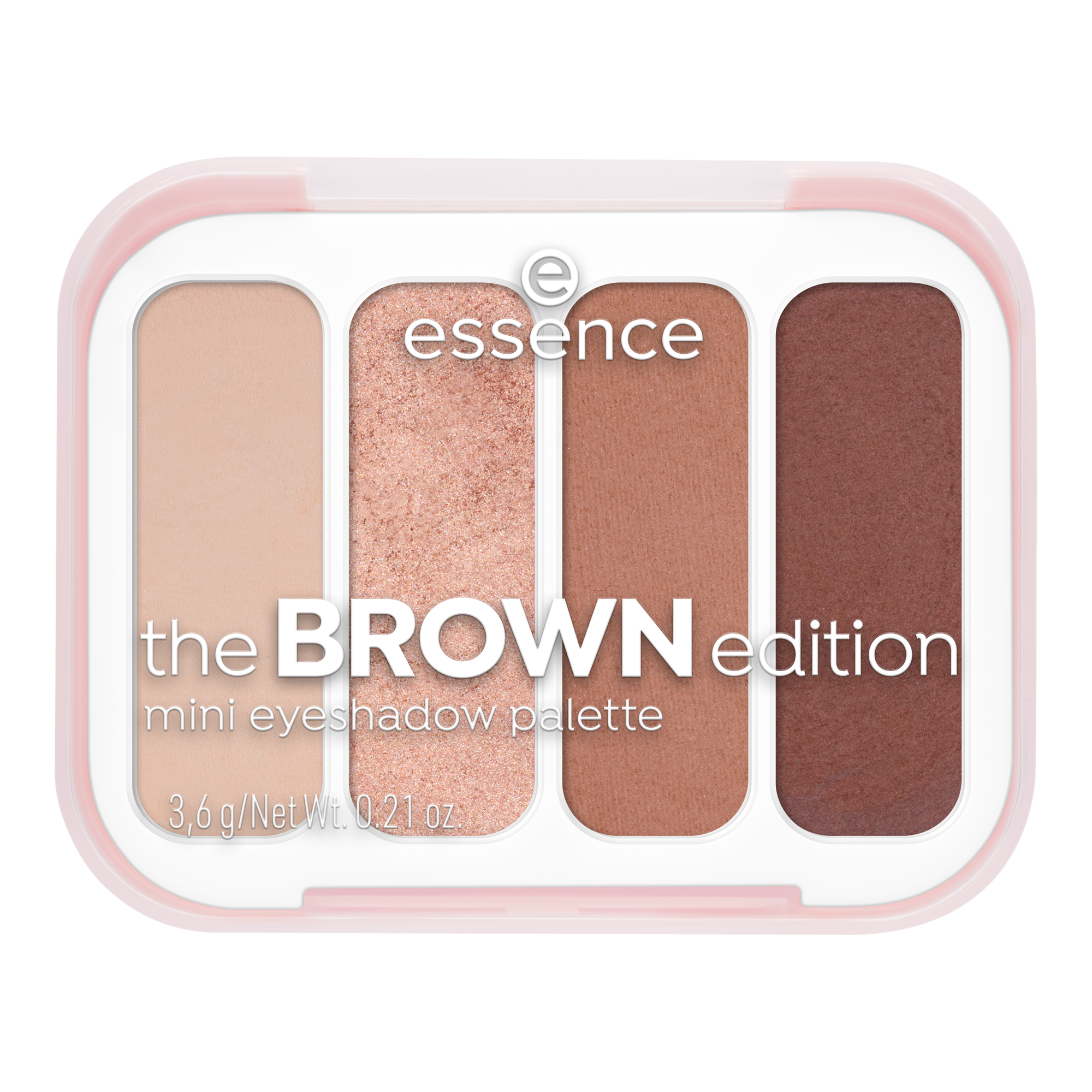 Мини-палетка теней Essence, цвет: Коричневый — фото 3