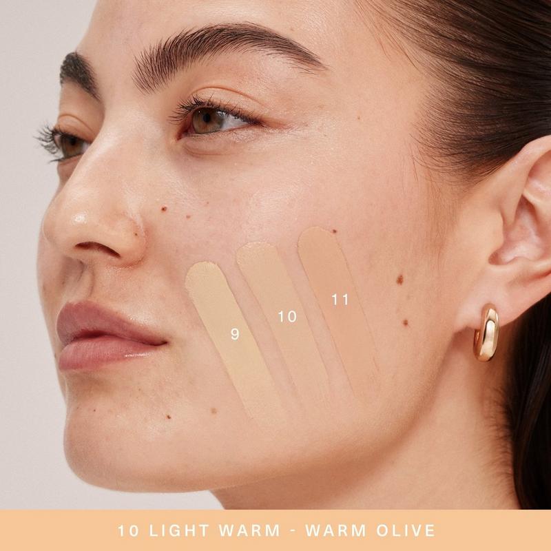 peu à beauté True body makeup Rare Beauty - 8 Light Cool True to Myself Natural Matte Longwear