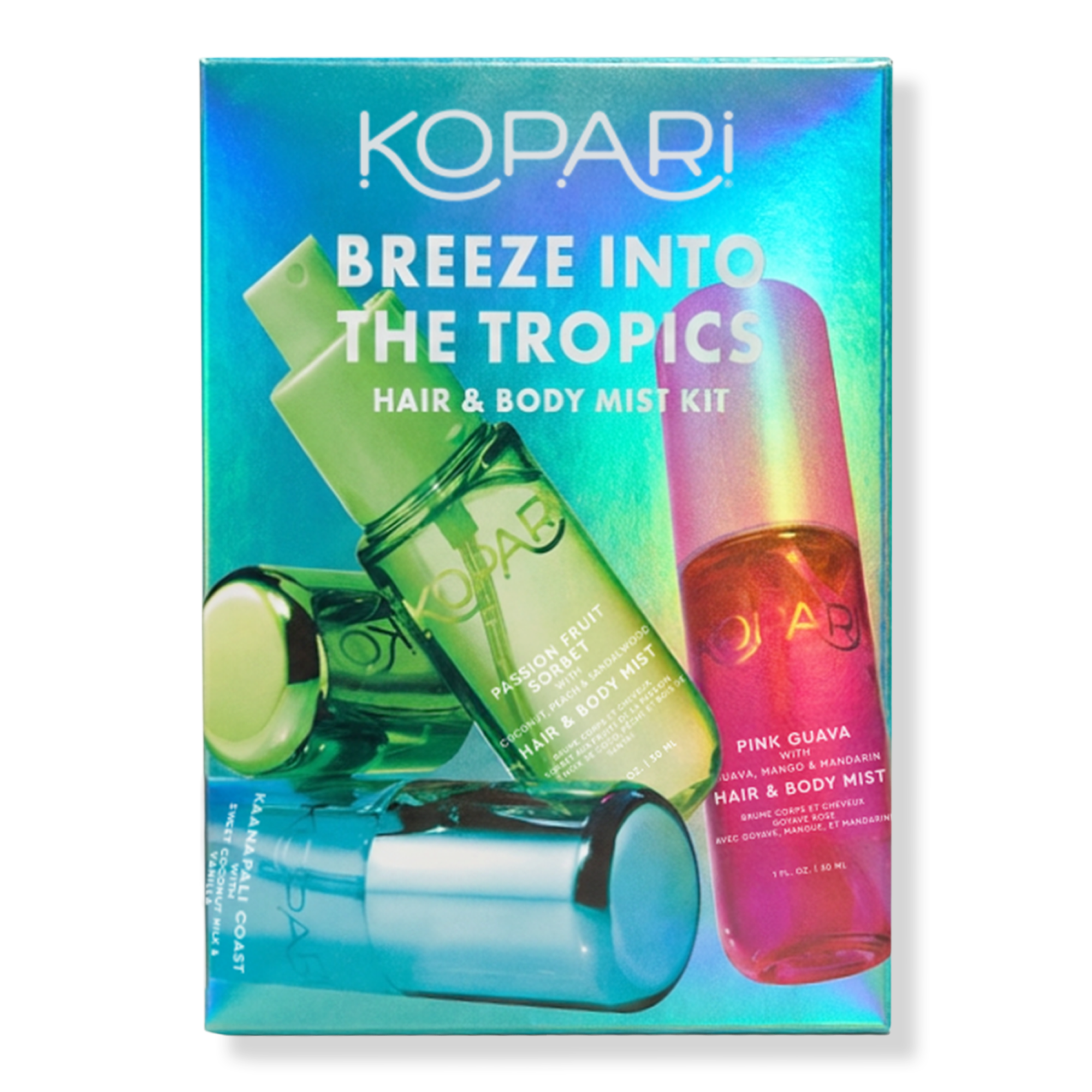 Kopari Beauty Breeze Into The Tropics Hair & Body Mist Kit #1