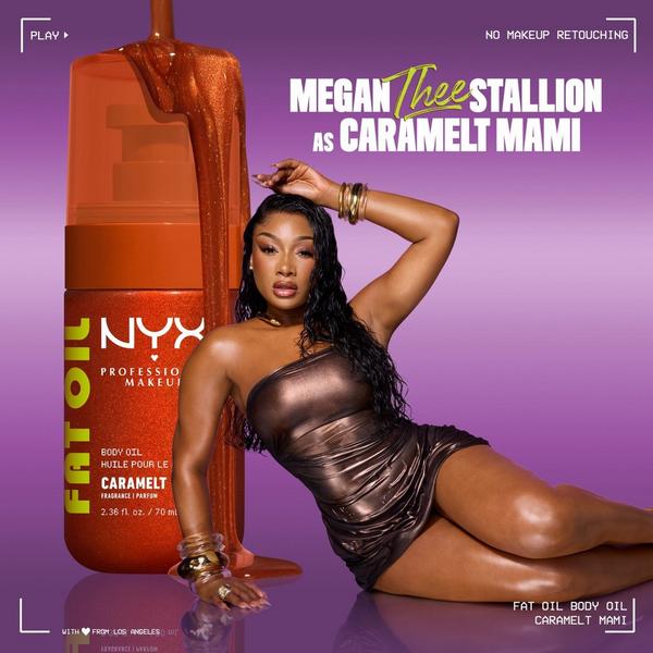 NYX Professional Makeup Fat Oil Body Oil Caramelt Mami #3
