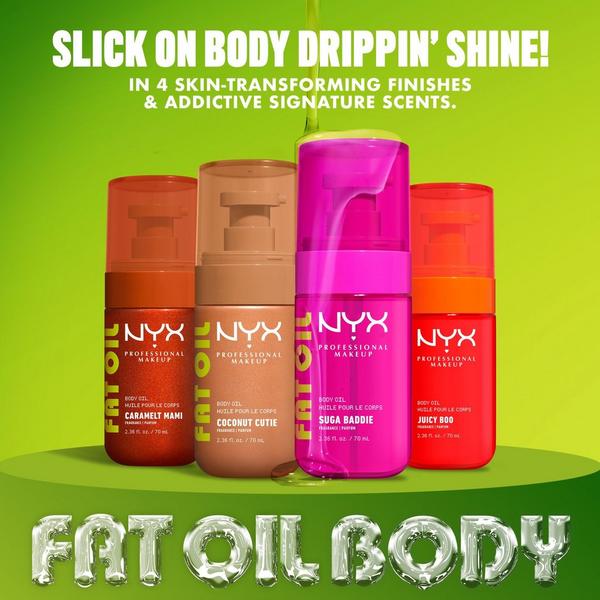 NYX Professional Makeup Fat Oil Body Oil Suga Baddie #9