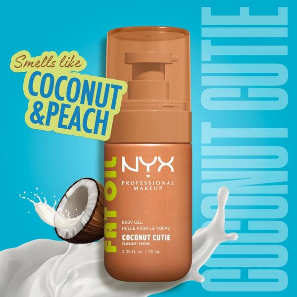 NYX Professional Makeup Fat Oil Body Oil Coconut Cutie #4