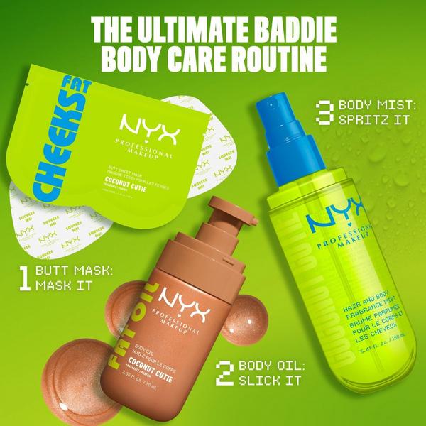 NYX Professional Makeup Fat Oil Body Oil Coconut Cutie #8