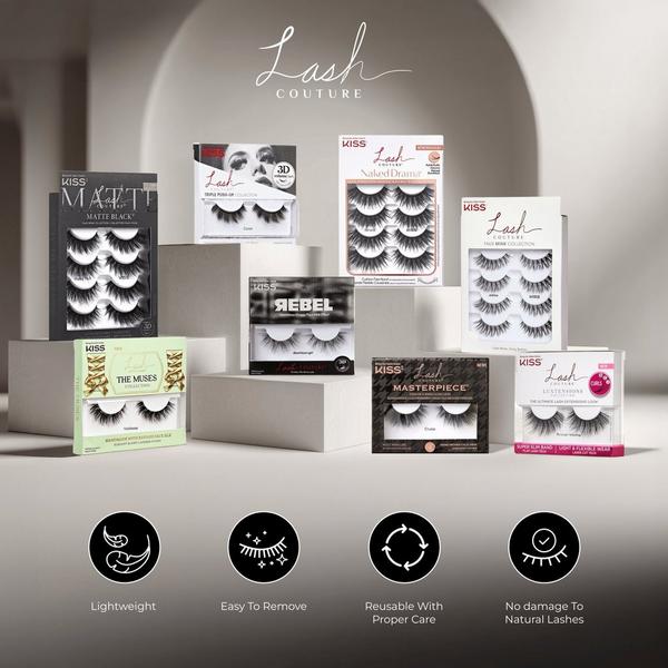 Kiss Lash Couture The Muses False Eyelashes #8