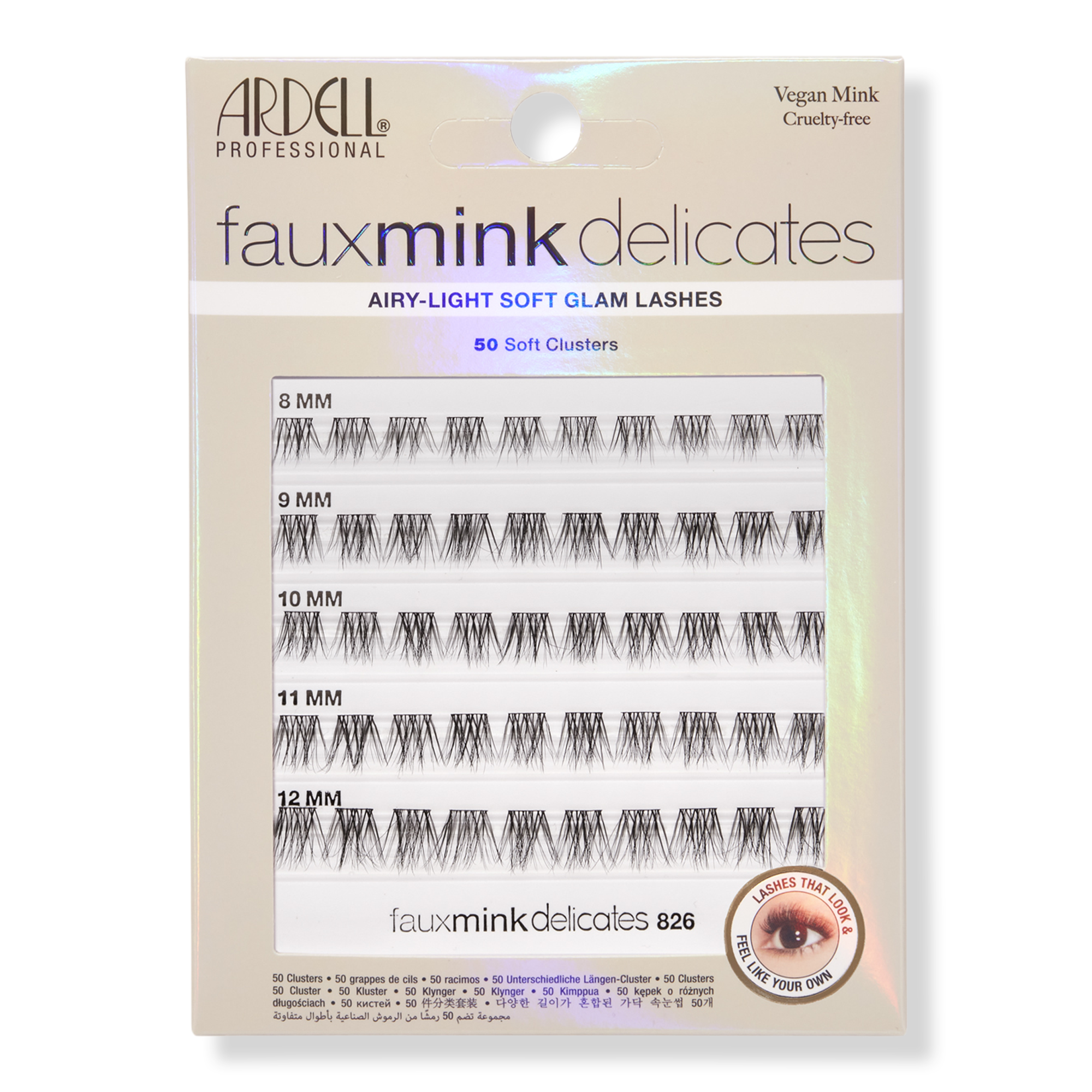 Ardell Fauxmink Delicates Clusters - 826 #1