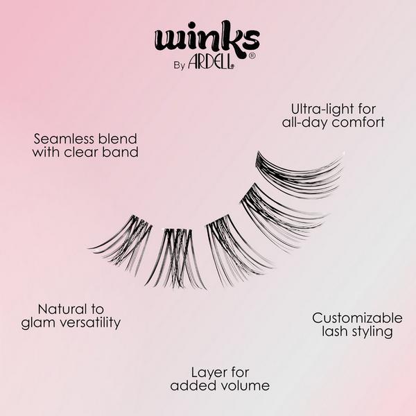 Ardell Winks Fluffy Clusters, Natural #4