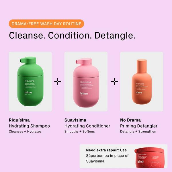 isima No Drama Priming Detangler #7