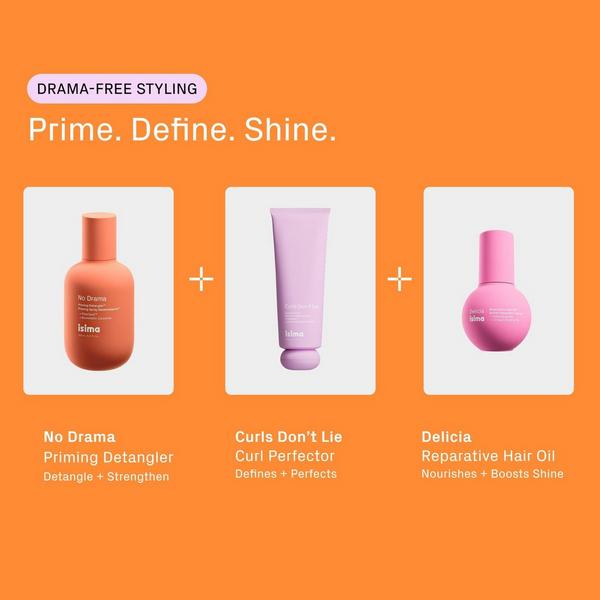 isima No Drama Priming Detangler #8
