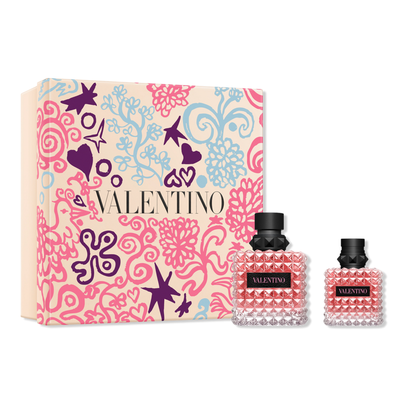 VALENTINO DONNA 香水　50ml 　ポーチ付き Valentino - Donna Born in Roma Eau de Parfum Mother's Day Gift Set