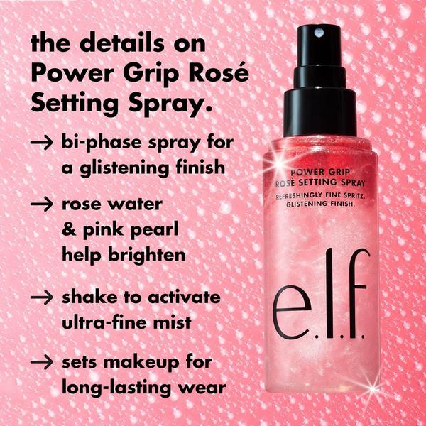 e.l.f. Cosmetics Power Grip Rosé Setting Spray #5