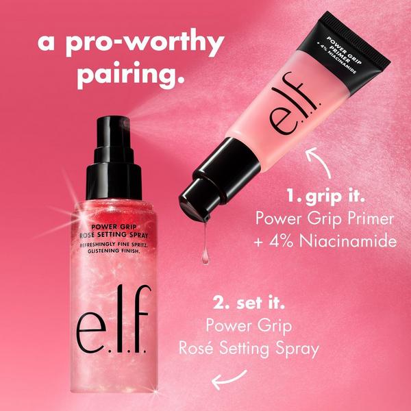 e.l.f. Cosmetics Power Grip Rosé Setting Spray #7