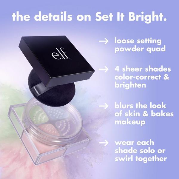 e.l.f. Cosmetics Set It Bright Correcting & Brightening Setting Powder #6