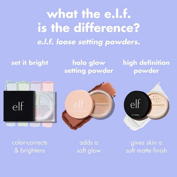 e.l.f. Cosmetics Set It Bright Correcting & Brightening Setting Powder #9