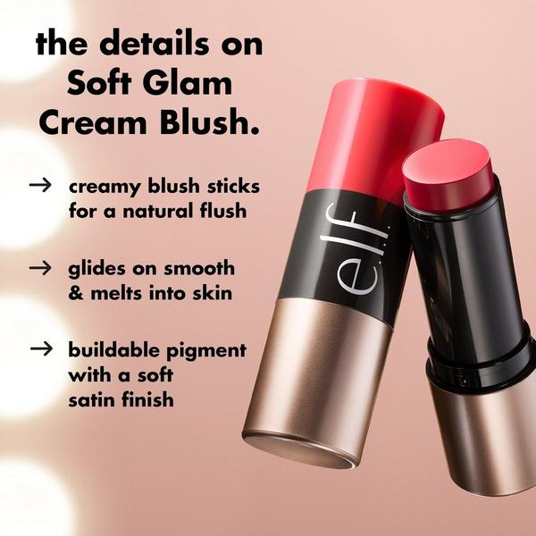 e.l.f. Cosmetics Soft Glam Cream Blush #6