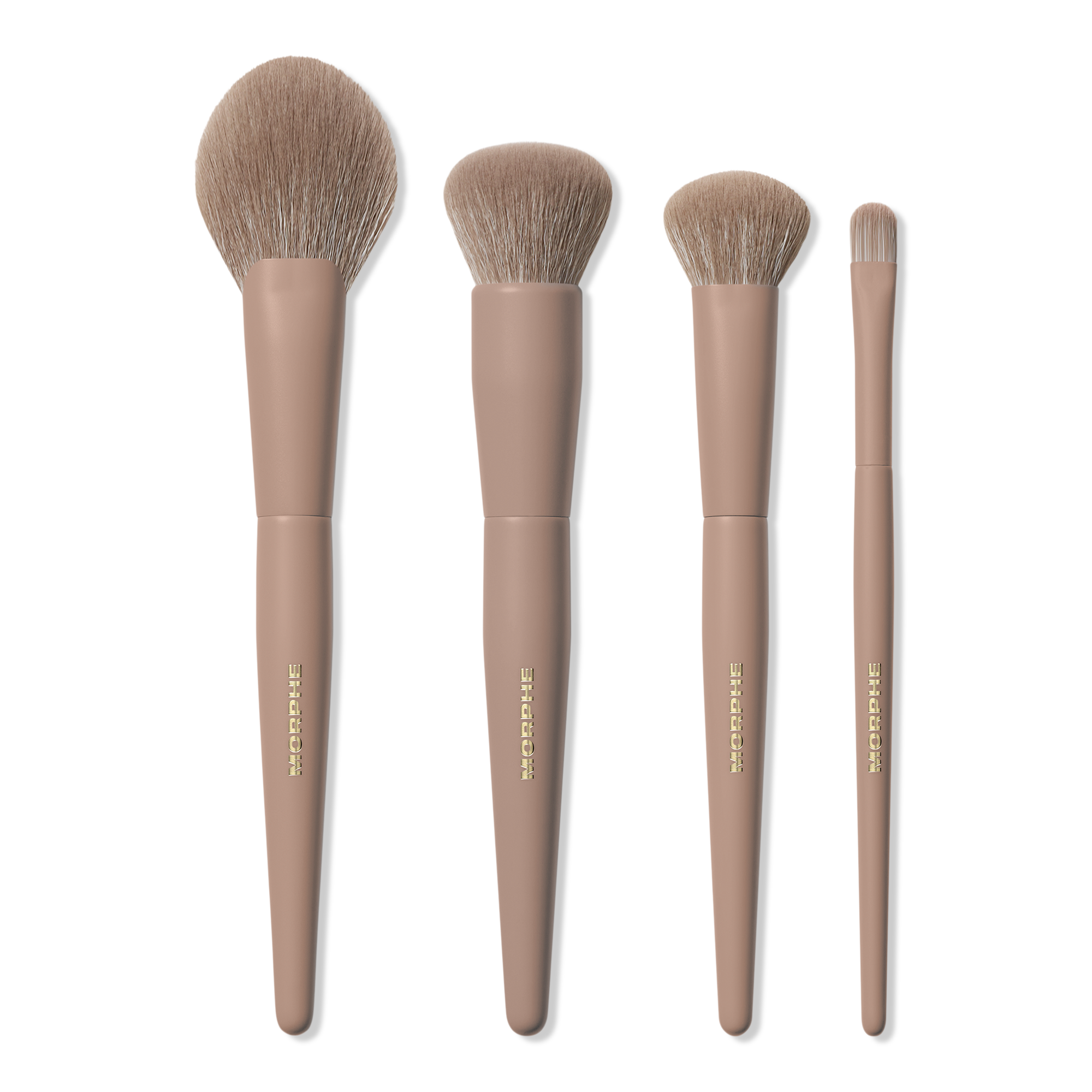 Morphe Iced Mocha 4-Piece Face Brush Set #1
