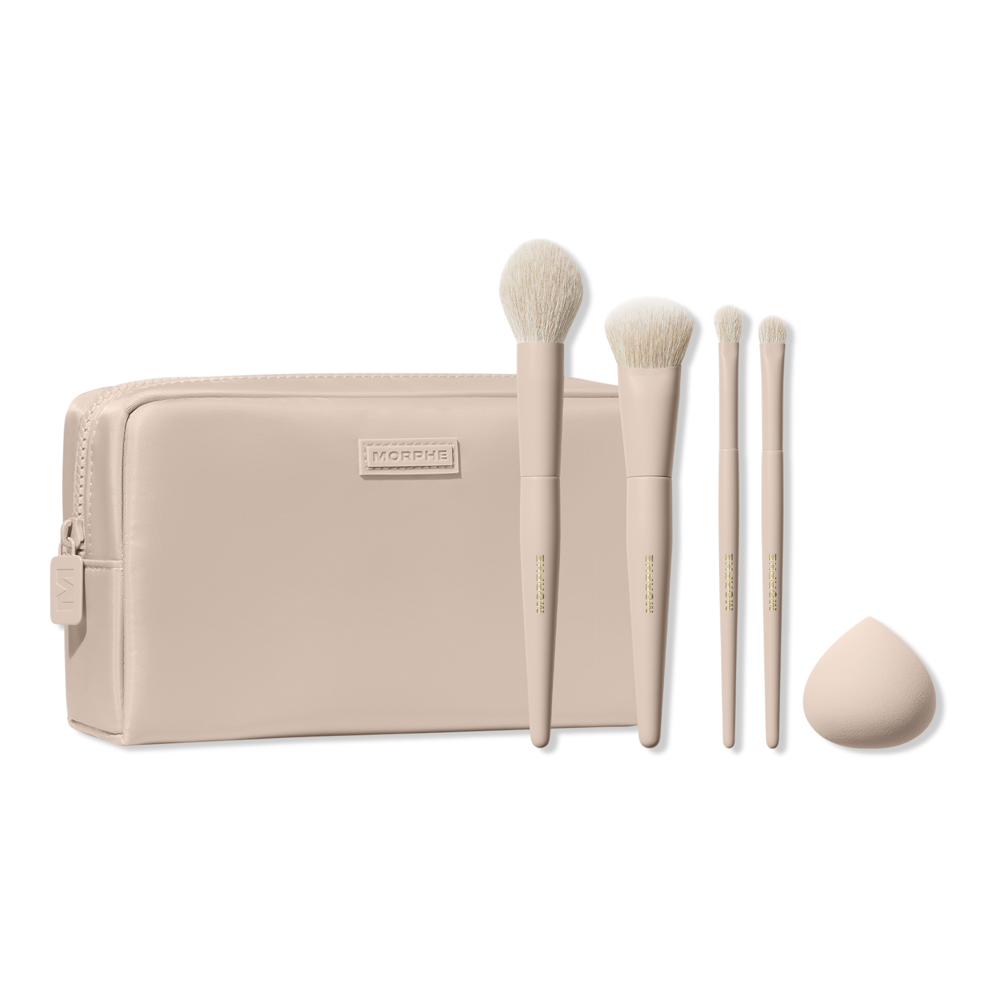Morphe Oat Latte 5-Piece Face & Eye Brush Set #1