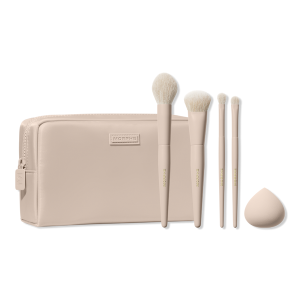 Morphe Oat Latte 5-Piece Face & Eye Brush Set #1