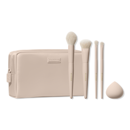 Morphe Oat Latte 5-Piece Face & Eye Brush Set