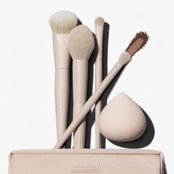 Set de 5 brochas para rostro y ojos Latte de Avena 7