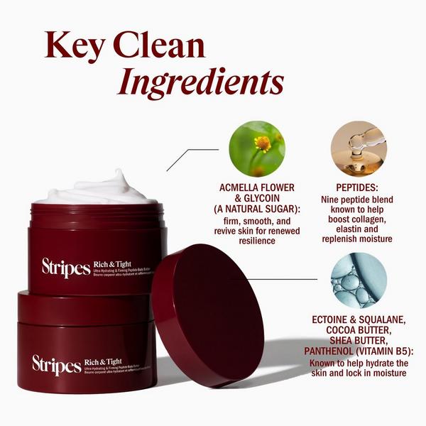 STRIPES BEAUTY by Naomi Watts Rich & Tight Ultra Hydrating & Firming Peptide Body Butter #4