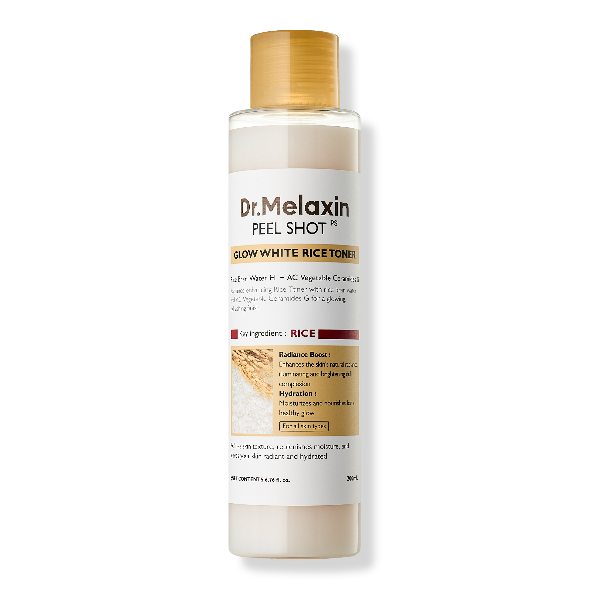 Dr. Melaxin Peel Shot Glow White Rice Toner #1