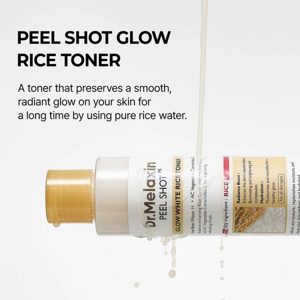 Dr. Melaxin Peel Shot Glow White Rice Toner #4