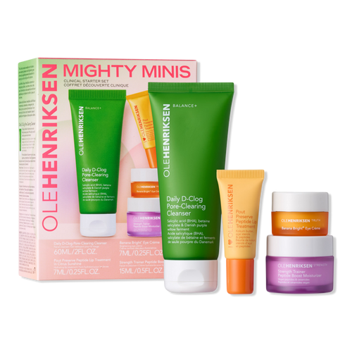 オレリー　化粧品セット OLEHENRIKSEN - Mighty Minis Clinical Skincare Starter Set | Ulta