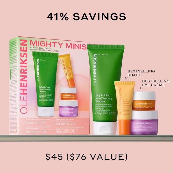OLEHENRIKSEN Mighty Minis Clinical Skincare Starter Set #2