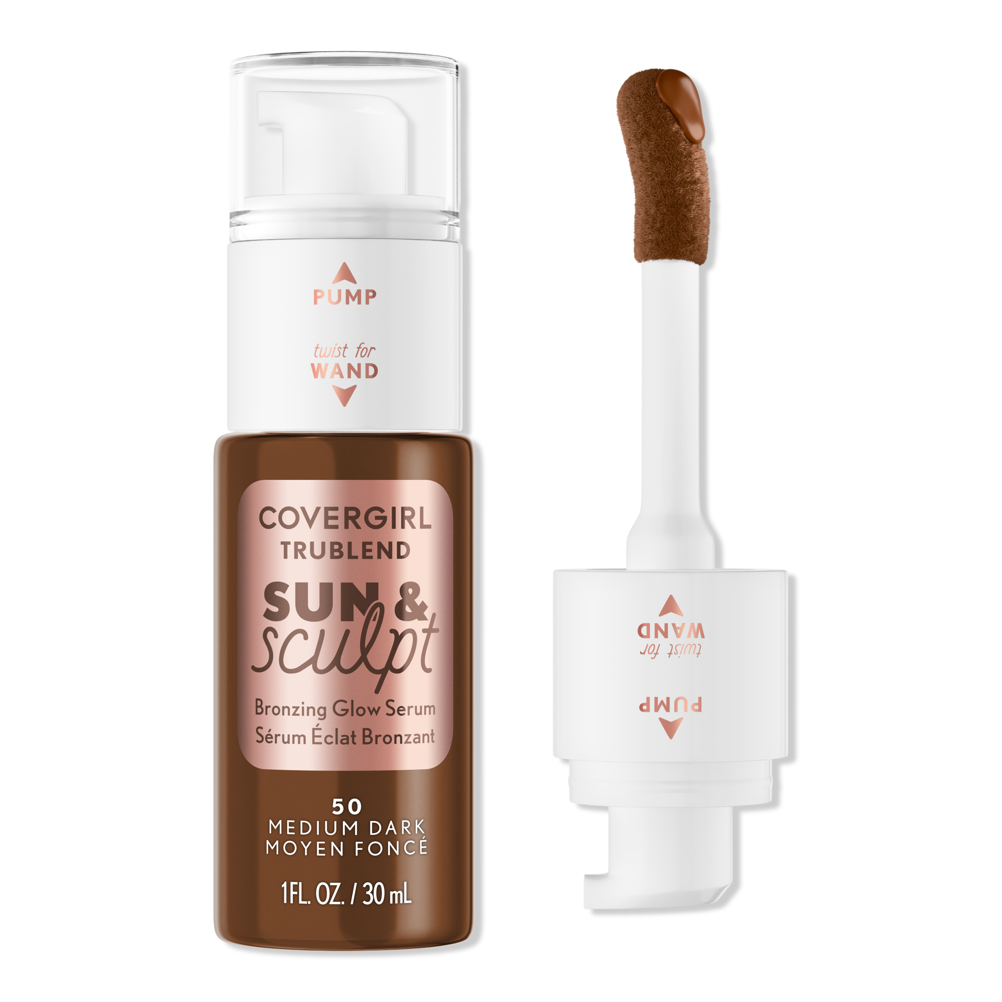 CoverGirl TruBlend Sun & Sculpt Bronzing Glow Serum #1