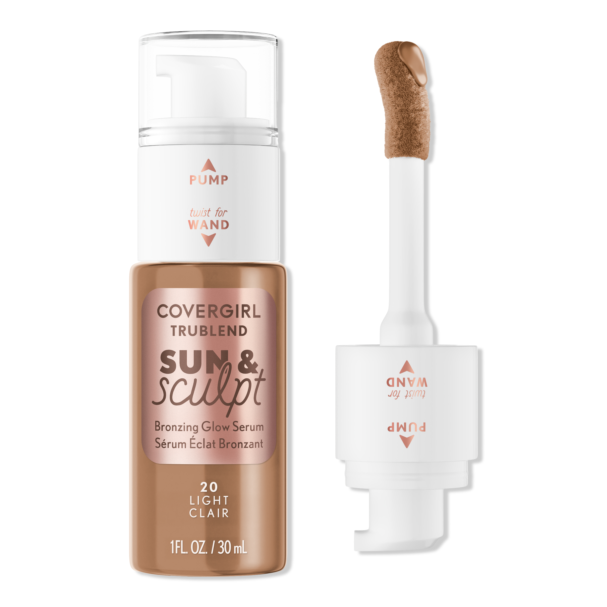 CoverGirl TruBlend Sun & Sculpt Bronzing Glow Serum #1