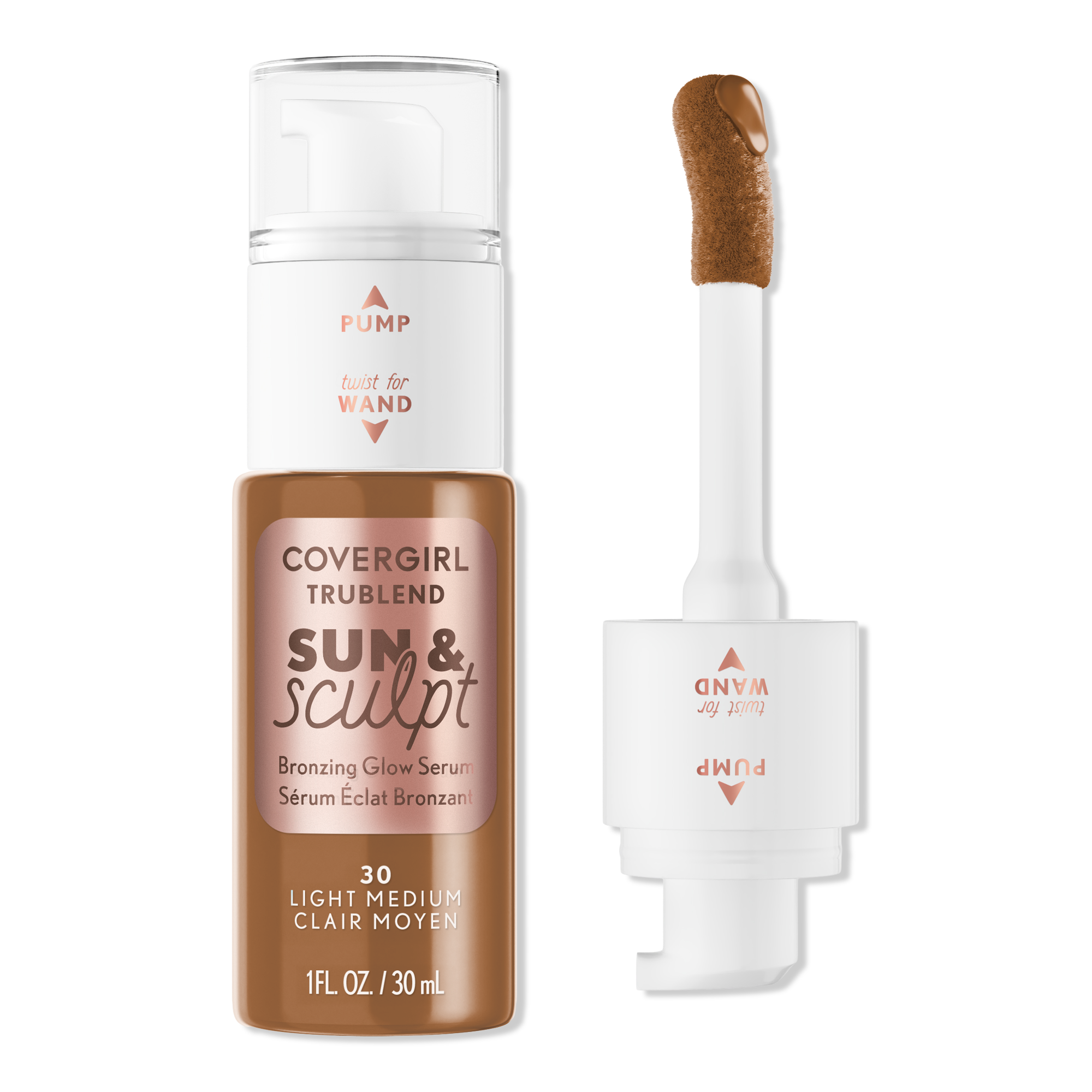 CoverGirl TruBlend Sun & Sculpt Bronzing Glow Serum #1