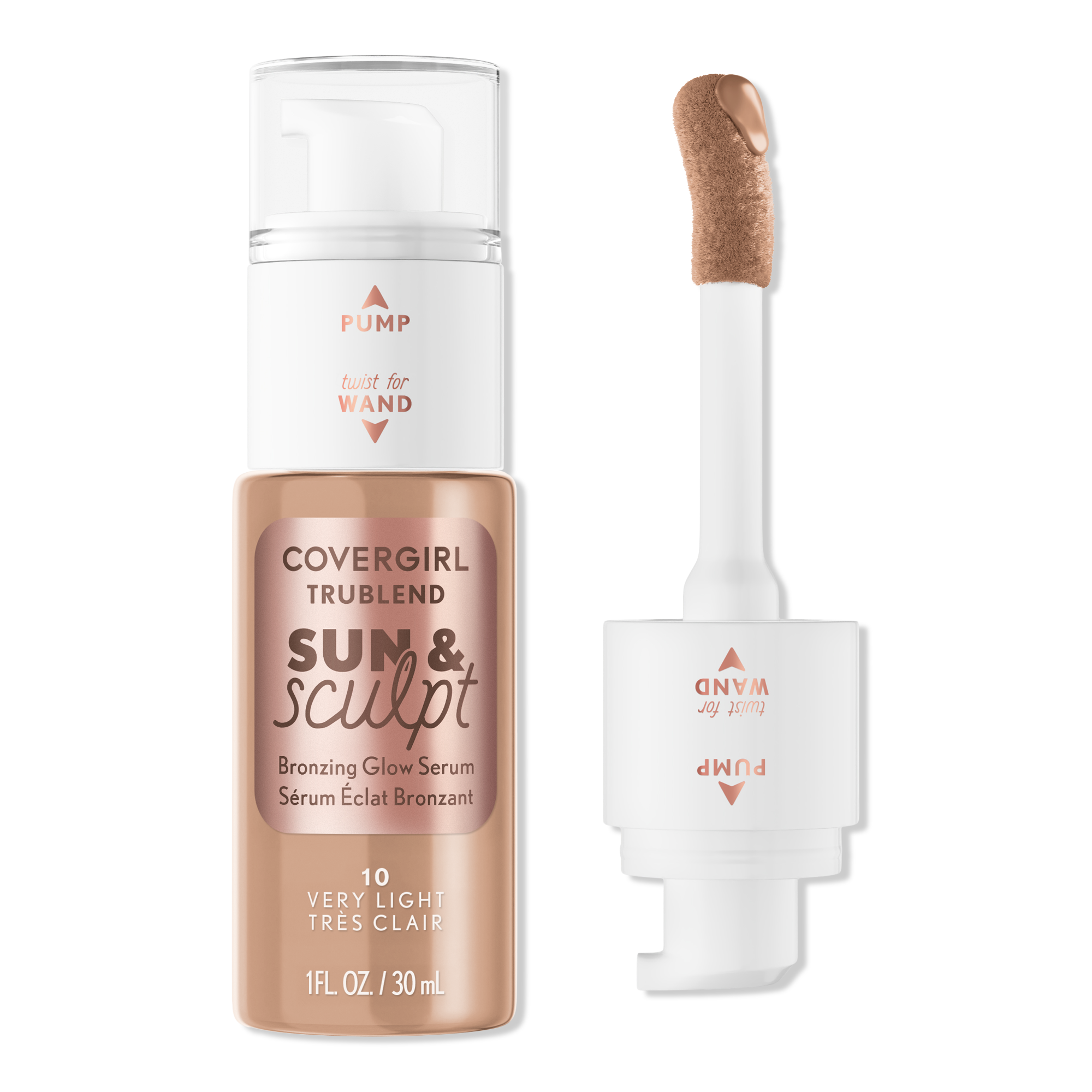 CoverGirl TruBlend Sun & Sculpt Bronzing Glow Serum #1